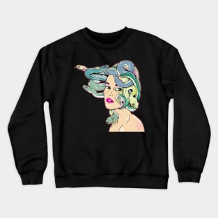 Medusa Greek Goddess Crewneck Sweatshirt